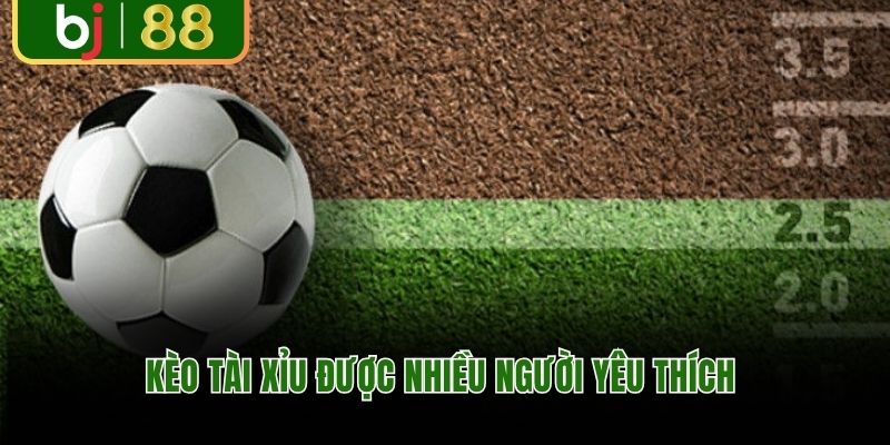 Kèo tài xỉu được nhiều người yêu thích